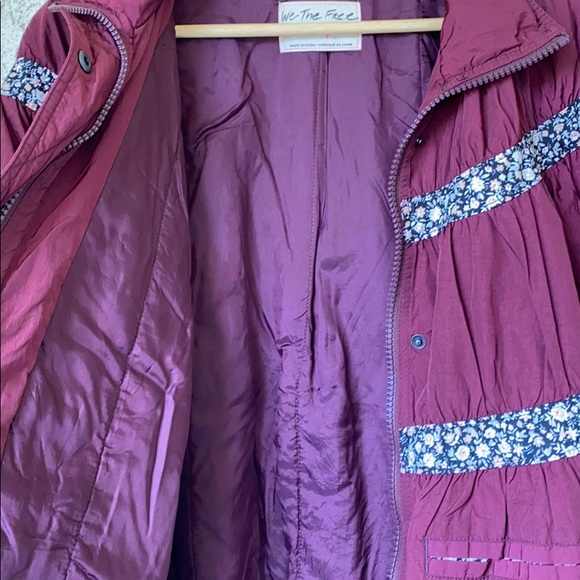 Free People On My Mind Bomber Jacket Size XS & S - Picture 7 of 9